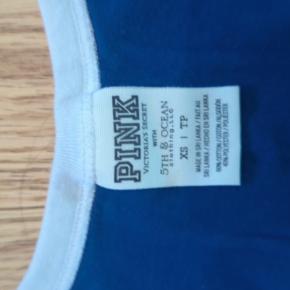 PINK x Toronto Blue Jays. Women's Tank Top. Size XS. - Picture 3 of 8